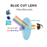 BLUE-CUT LENS