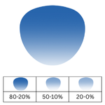 BLUE GRADIENT Lens