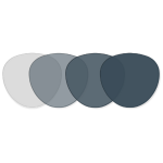 Photochromic Silver Mist Lens