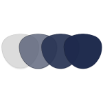 Photochromic  Ocean Blue Lens